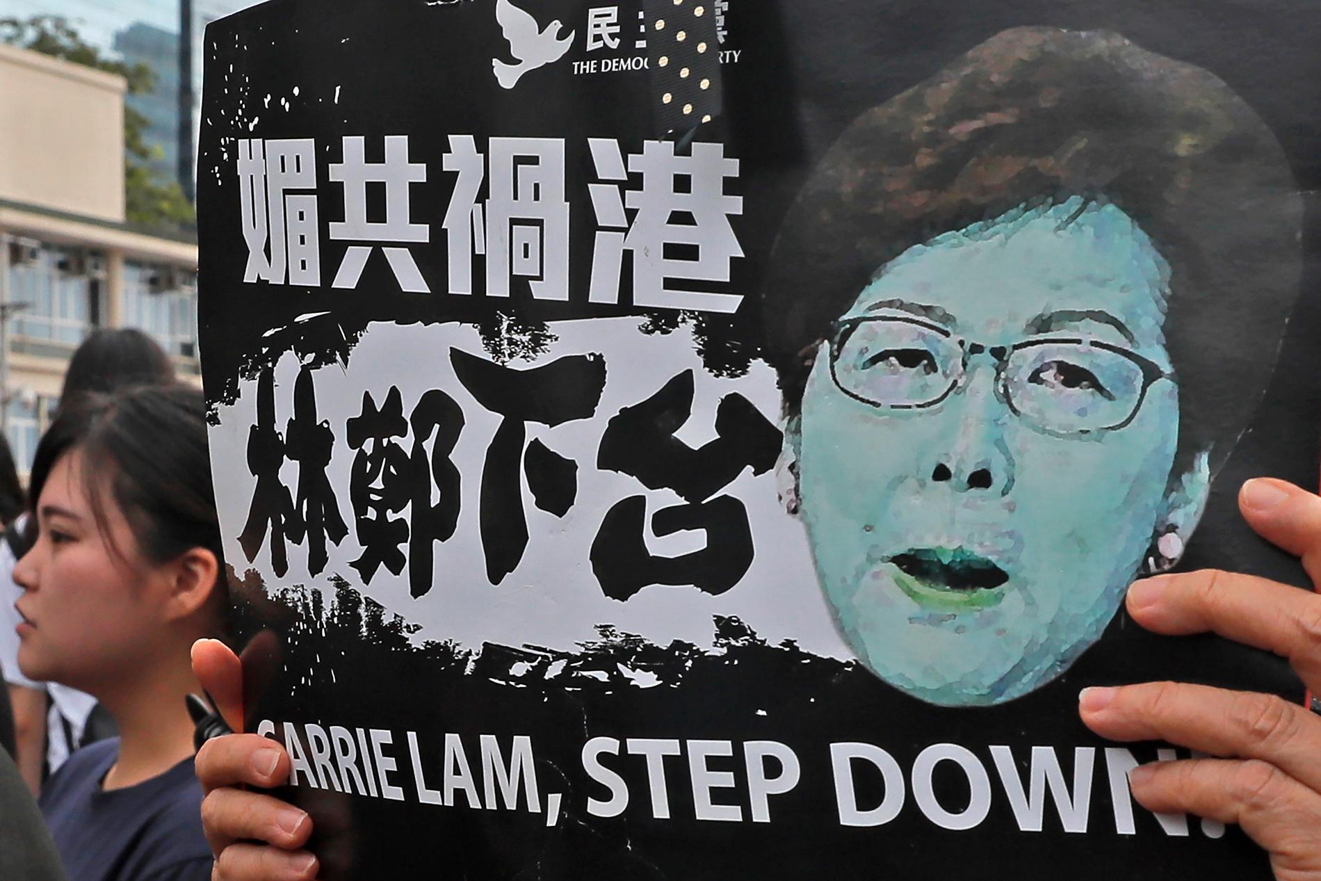 Hongkongs proteströrelse mobiliserar för nya demonstrationer sedan den politiska ledningen inte gått med på demonstranternas krav. Arkivbild.………