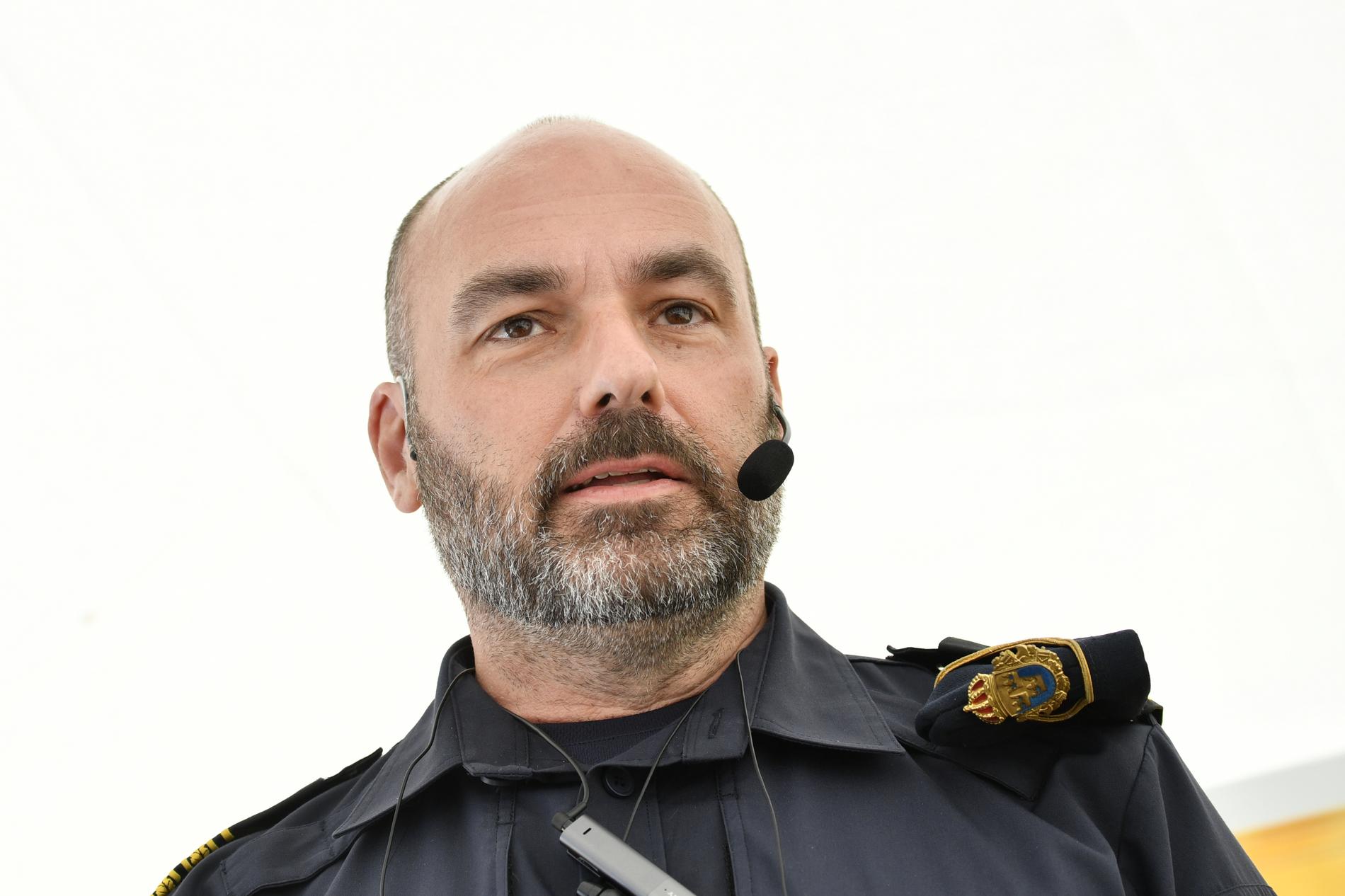 Patrik Engström, chef för gränspolissektionen vid Nationella operativa avdelningen (Noa). Arkivbild.