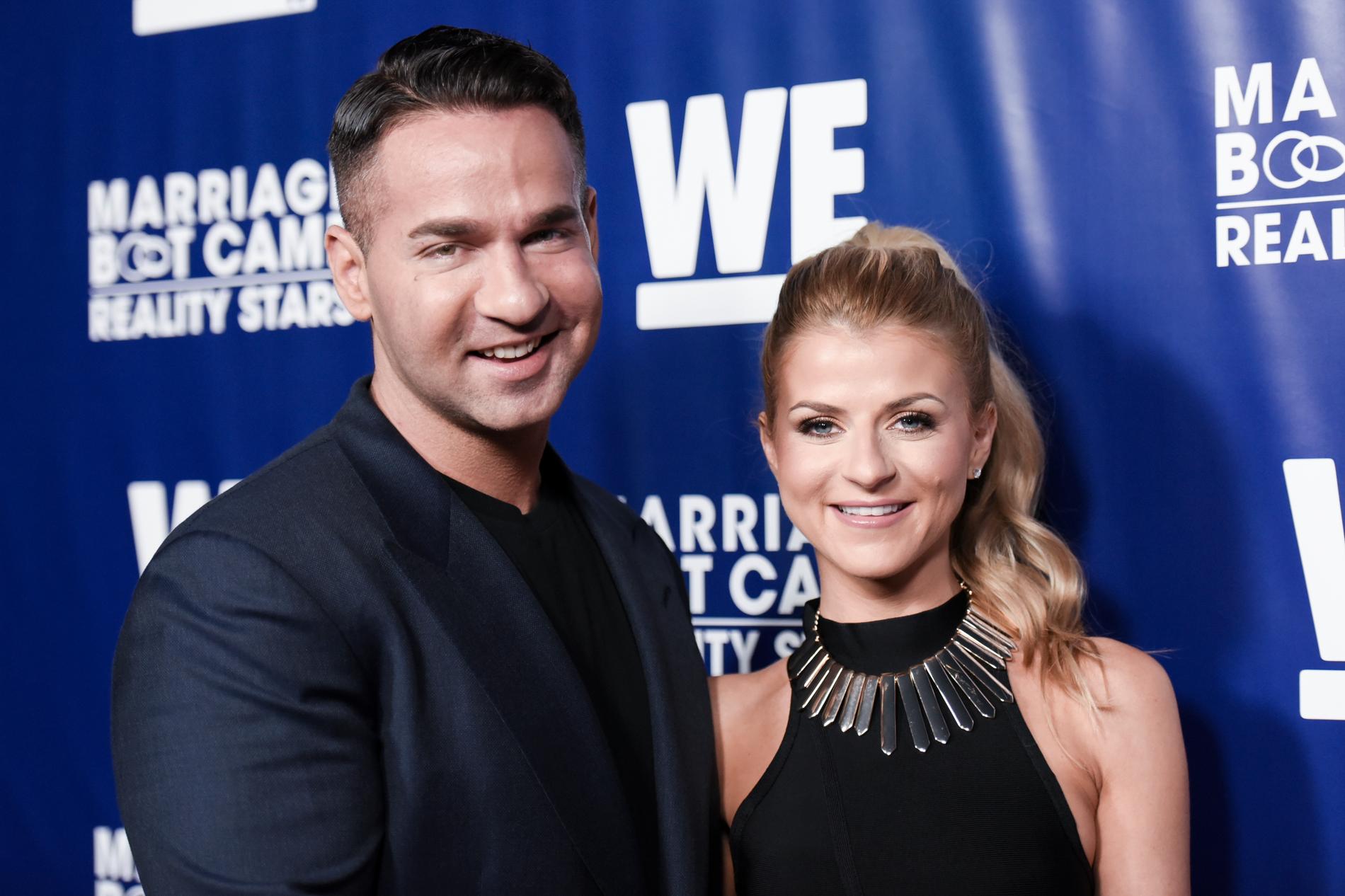 Mike ”The Situation” Sorrentino och Lauren Pesce Sorrentino.