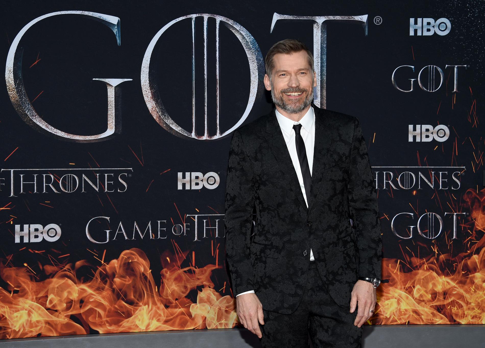 Nikolaj Coster Waldau säger att han älskar sin rollfigur Jamie Lannister i "Game of thrones". Men nu är det dags att ta farväl. Arkivbild.