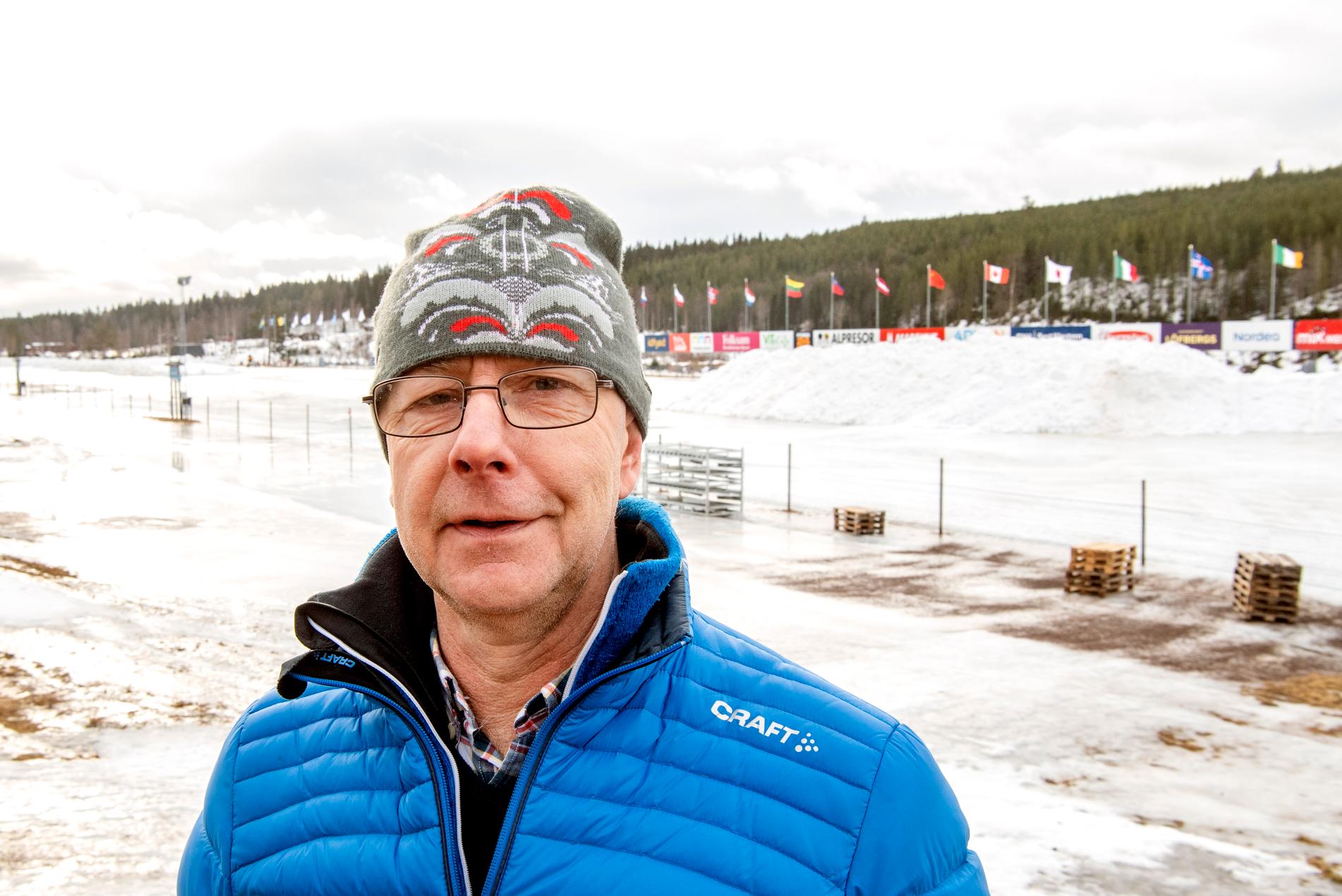 Vasaloppets sportchef Tommy Höglund vid startplatsen i Sälen. 