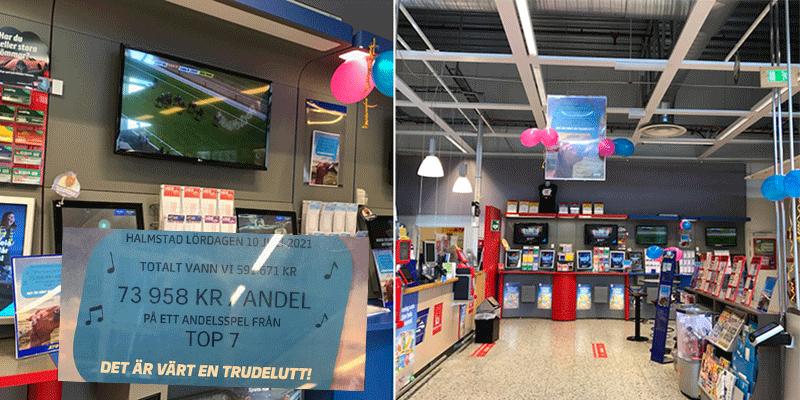 ICA-butiken i Skåne satte alla rätt på Top 7 – belöningen närmare 600 000 kronor till åtta kunder. 