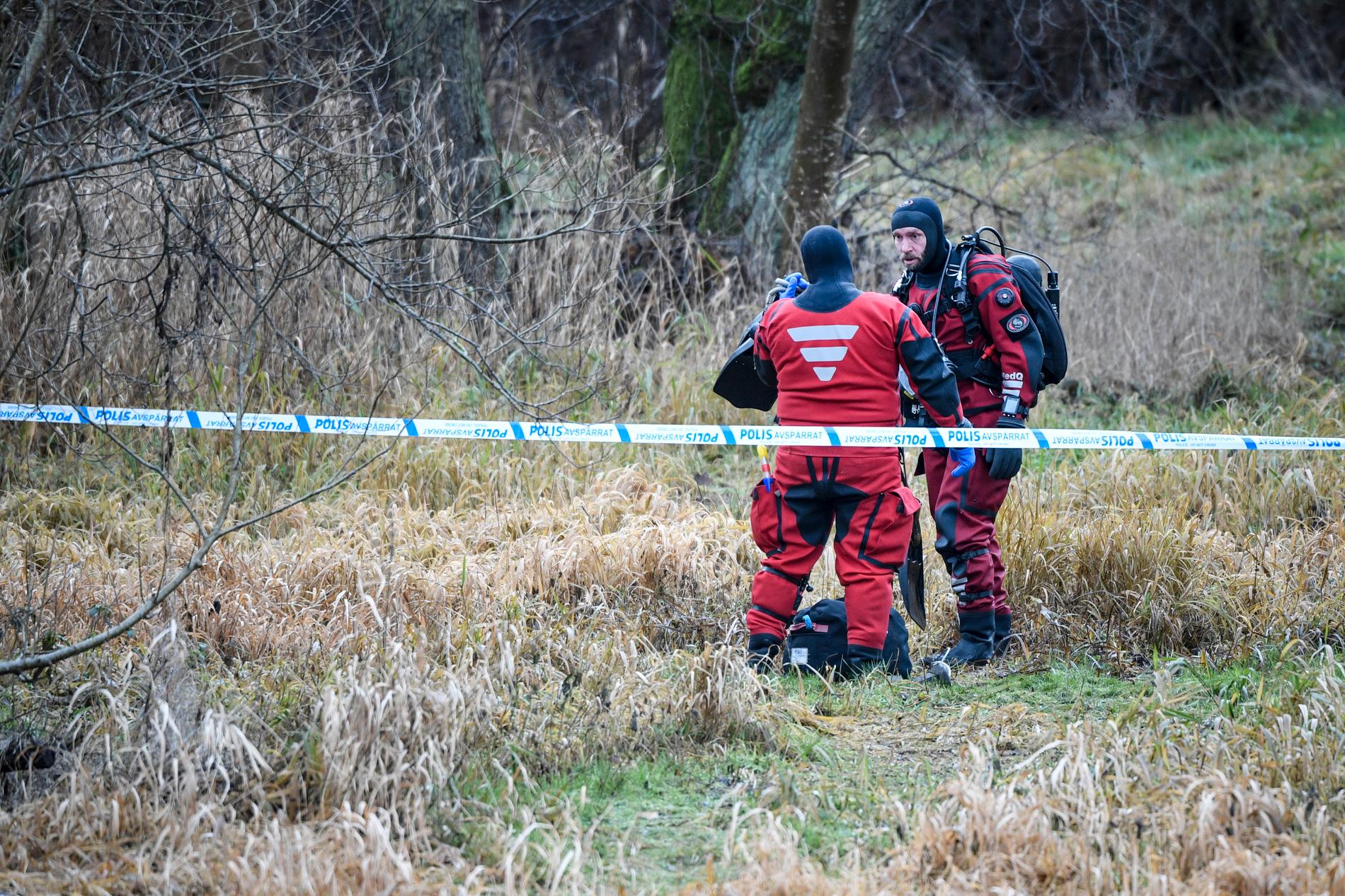Under tisdagsförmiddagen återupptogs sökandet efter den försvunna 20-åriga kvinnan i Tollarp och polisen har inlett dykningar i Vramsån med hjälp av sjöpolisen i Stockholm.