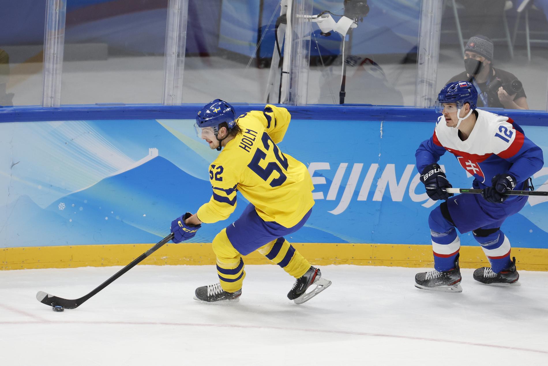 I Jokerit spelar flera svenskar, bland annat svenske OS-backen Philip Holm. 