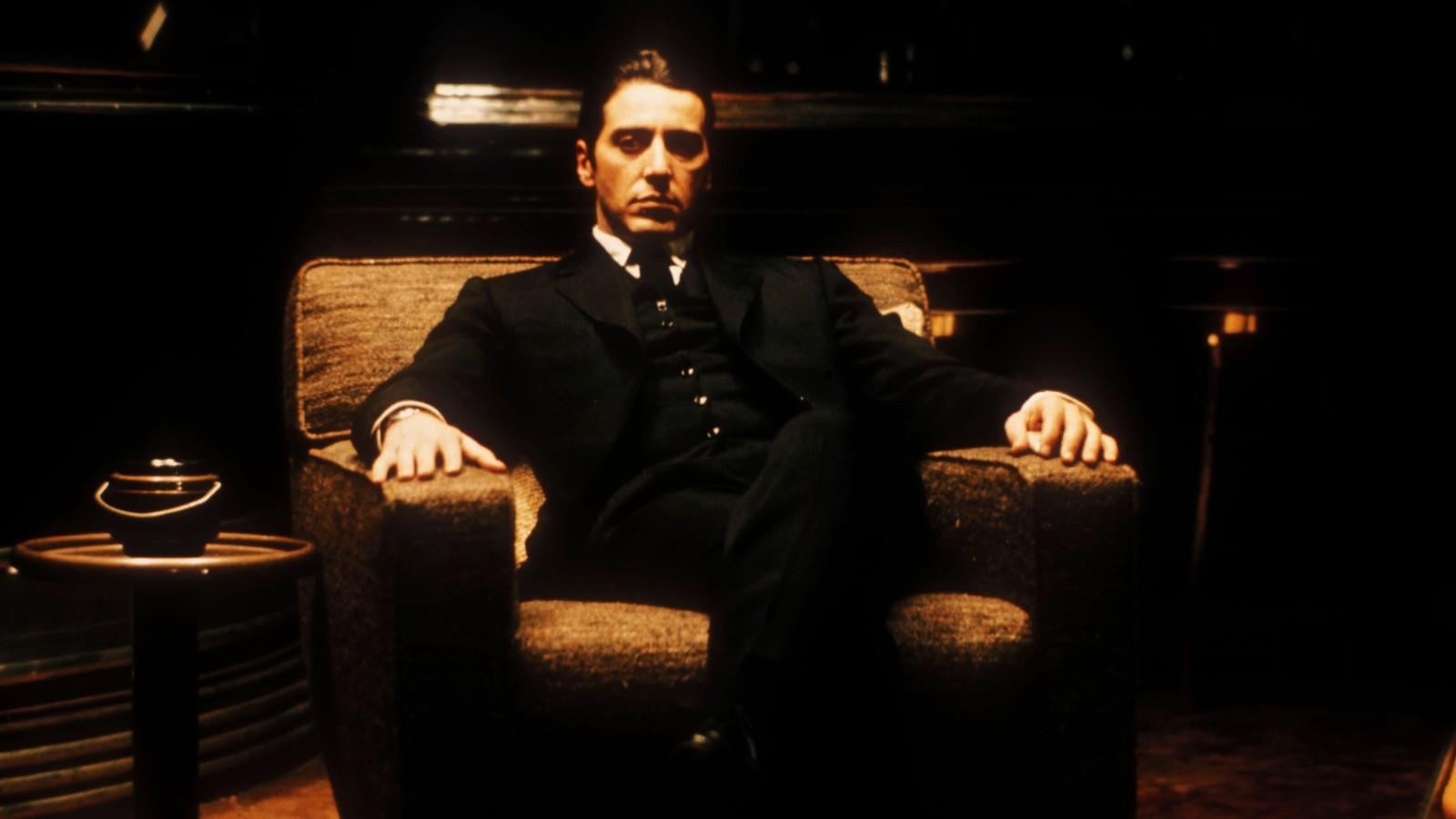 Al Pacino i ”Gudfadern del II” (1974).