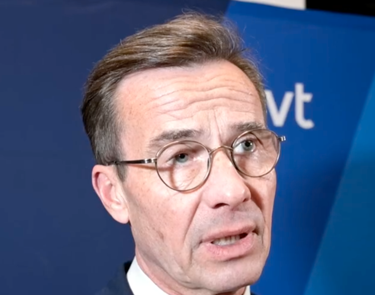 Statsminister Ulf Kristersson. 