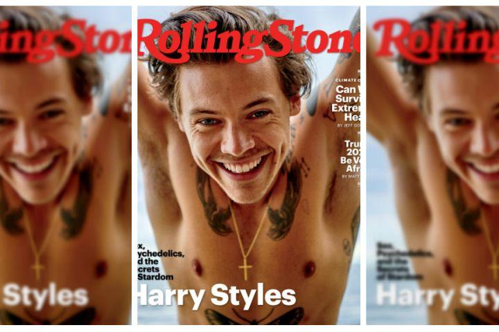 Harry Styles på omslaget av Rolling Stone Magazine 