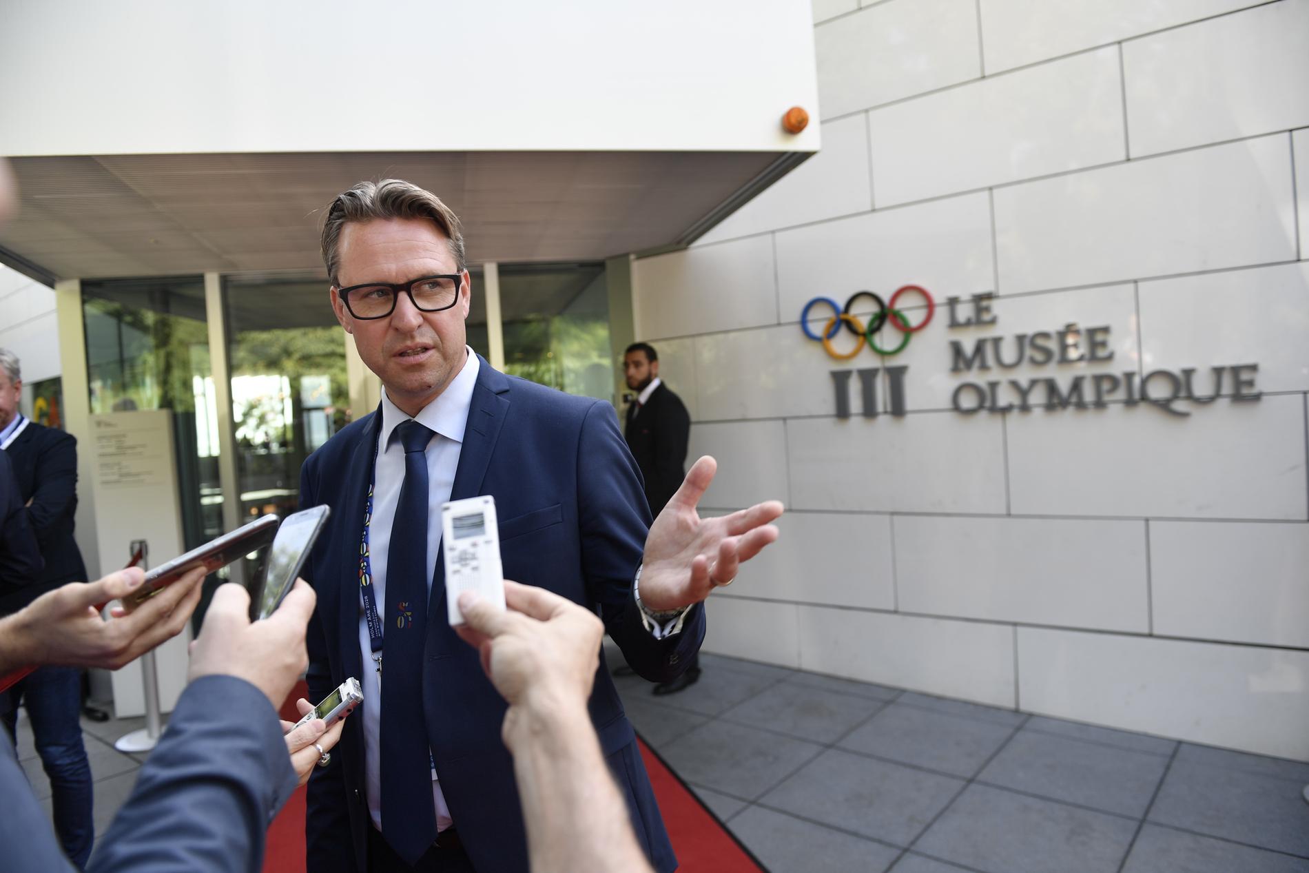 Mats Årjes valdes om till ordförande i Sveriges olympiska kommitté. Arkivbild.