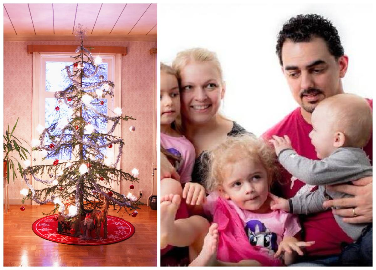 Familjen Isso fick inte julklapparna till sina barn i tid innan julafton.