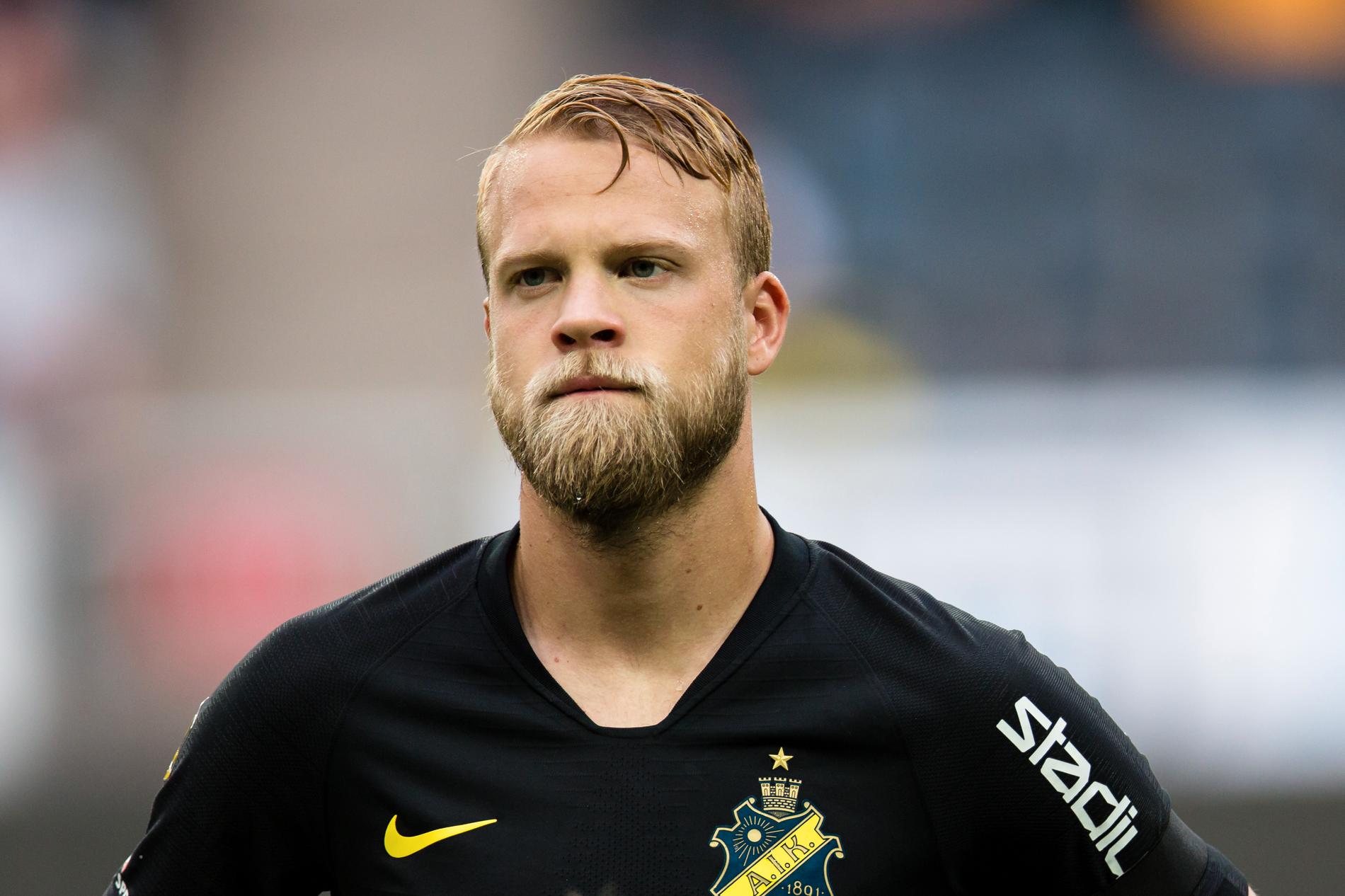 Daniel Sundgren i AIK-dressen 2019.