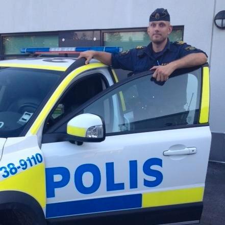 Erik Åkerlund, polisområdeschef i Botkyrka.
