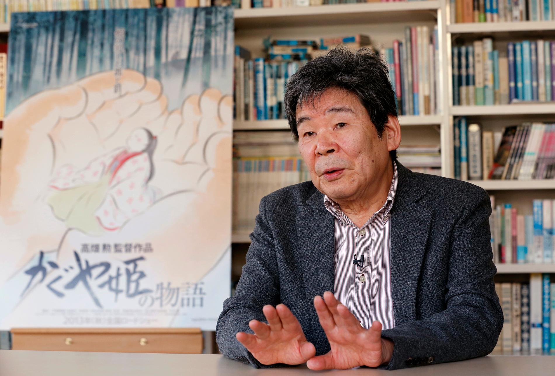 Filmregissören Isao Takahata på en bild från 2015. Arkivbild.