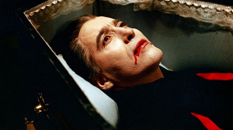 Christopher Lee som Dracula.