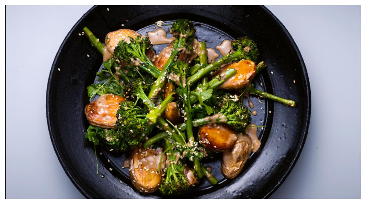 Enkelt och gott – rostad broccoli & potatis