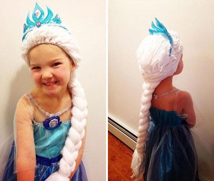 Prinsessan Elsa från filmen Frost.