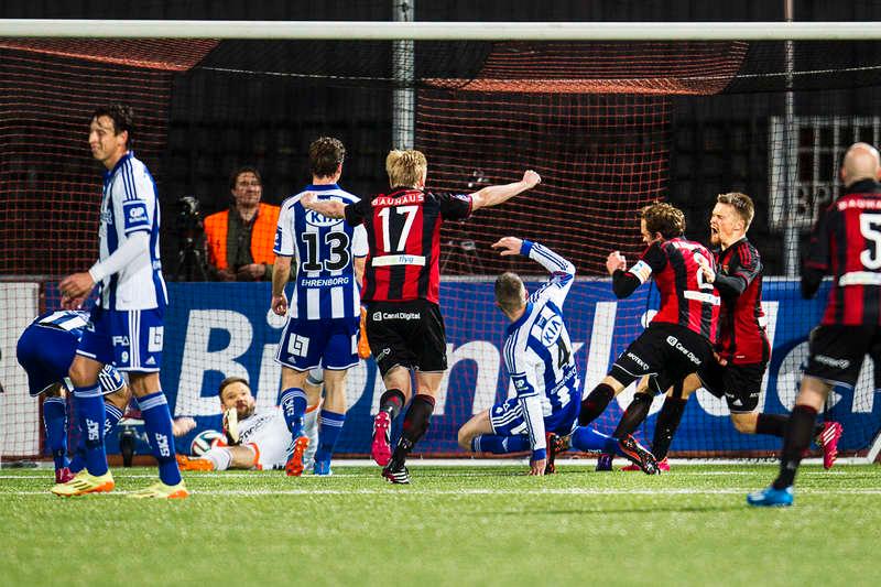 IFK Göteborg hade full kontroll på matchen i 45 minuter och såg ut att gå mot tre säkra poäng. Men i andra halvlek föll allt ihop för gästerna när BP tog över kommandot och snodde åt sig en poäng.
