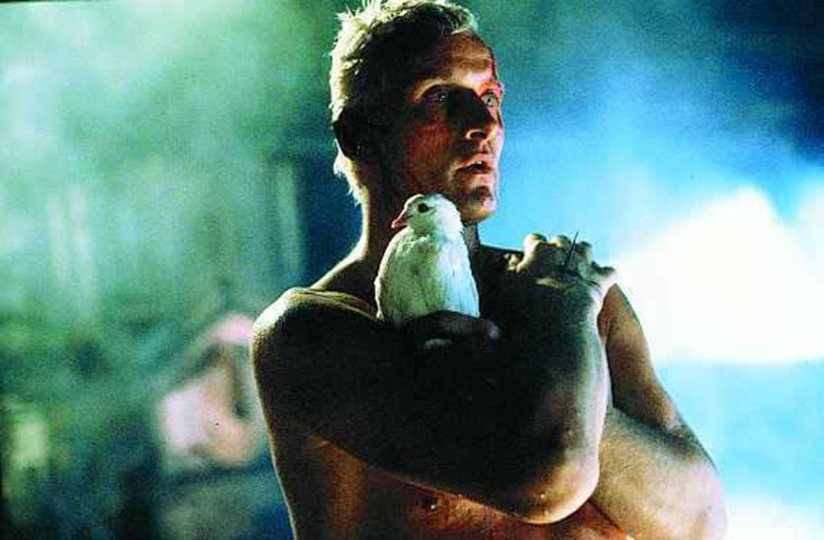 Rutger Hauer som Roy Batty i Blade Runner, 1982