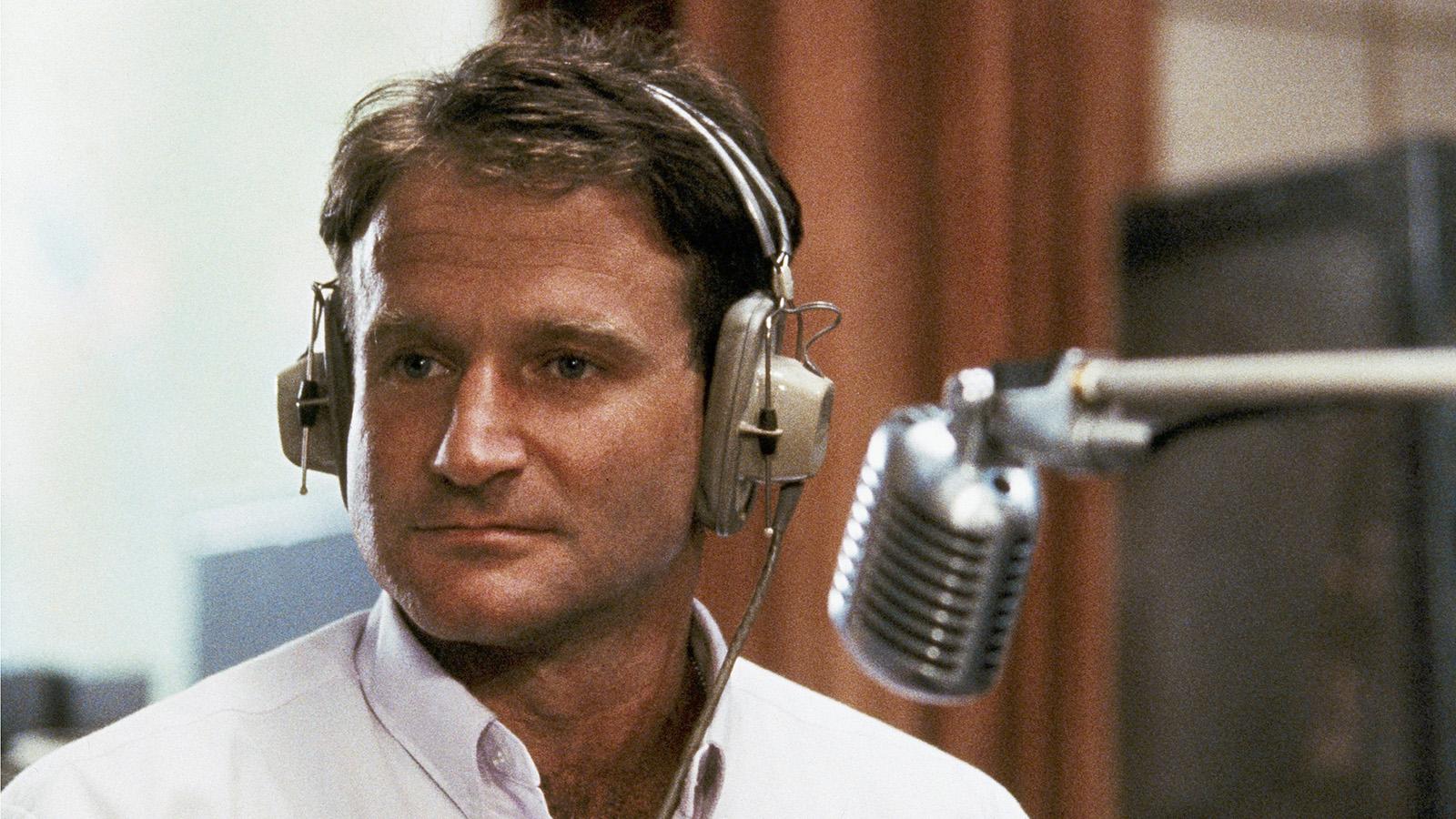Robin Williams som Adrian Cronauer i "Good Morning Vietnam”.