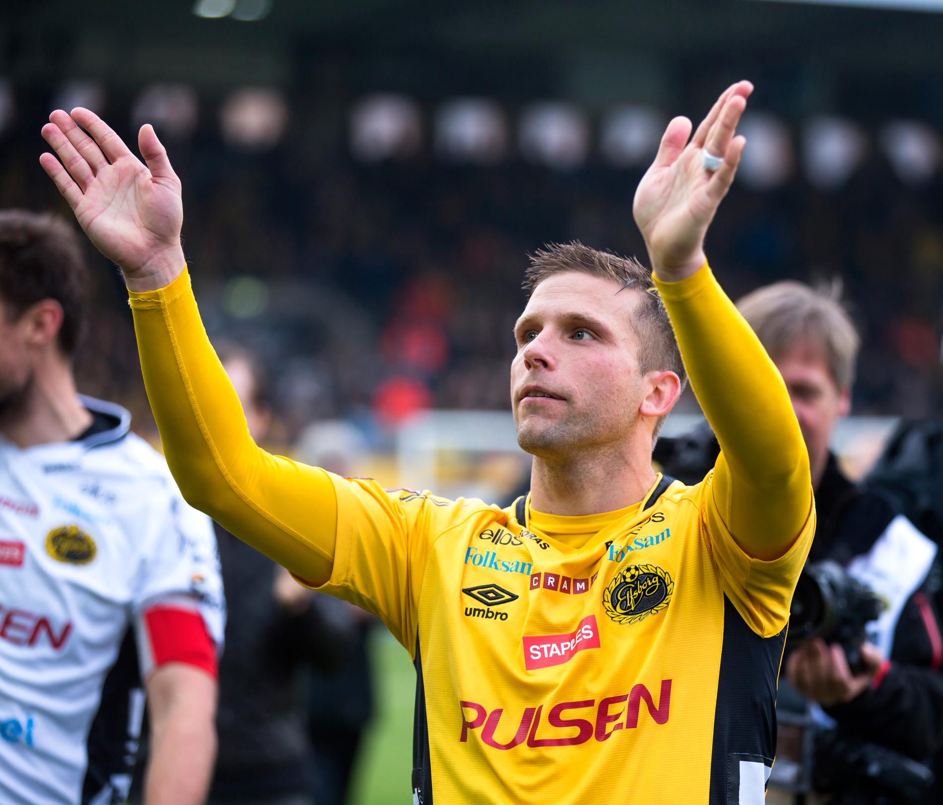 Anders Svensson i Elfsborg-tröjan.