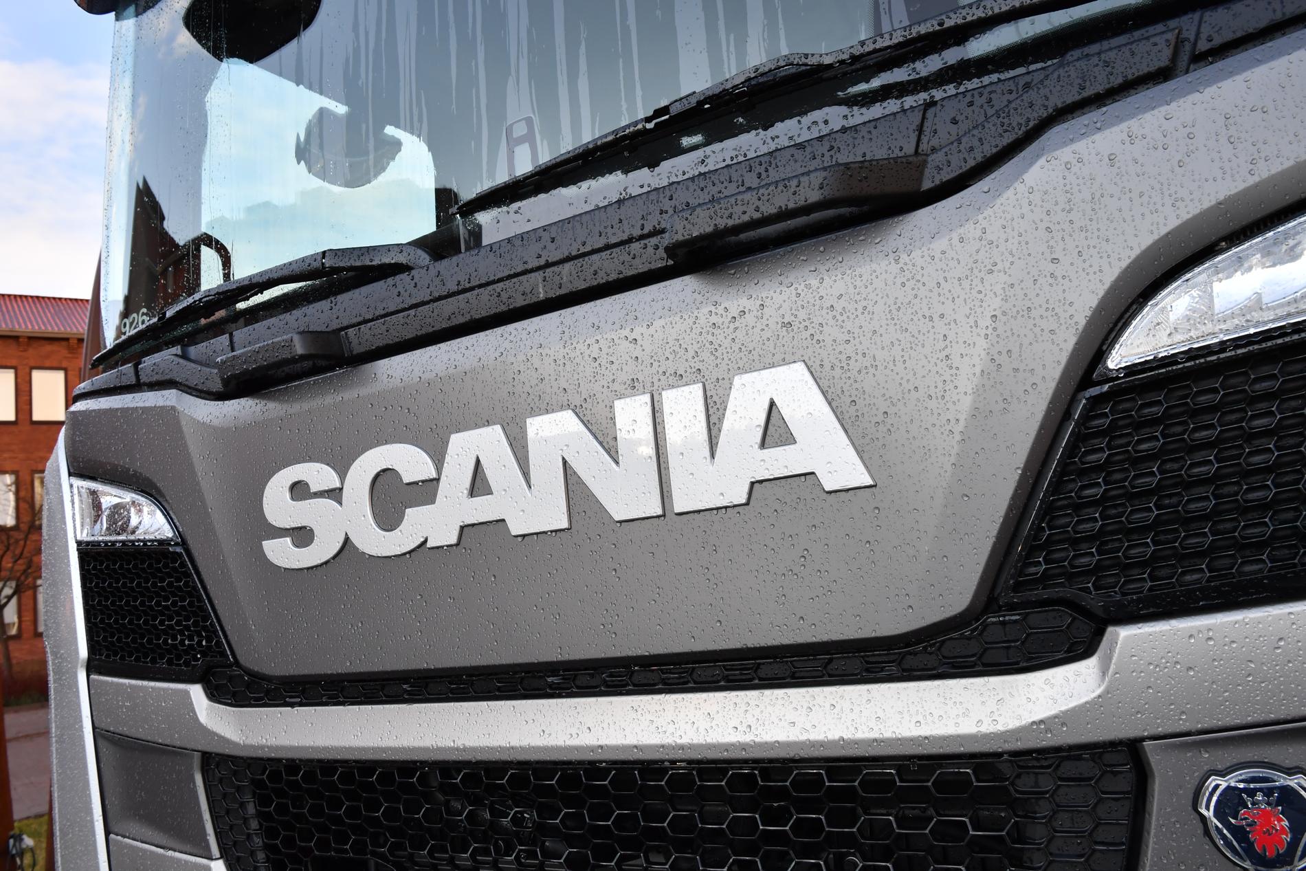 Scania har ännu inte tagit beslut om aktieutdelning. Arkivbild.