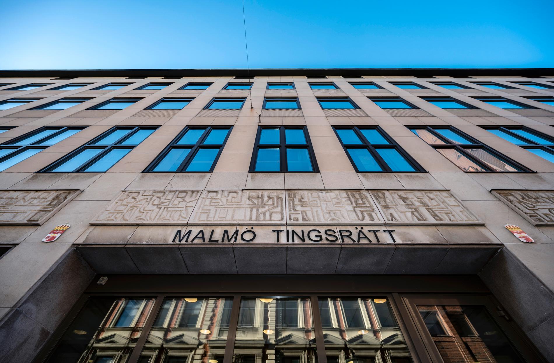 Mannen åtalas vid Malmö tingsrätt. Arkivbild.