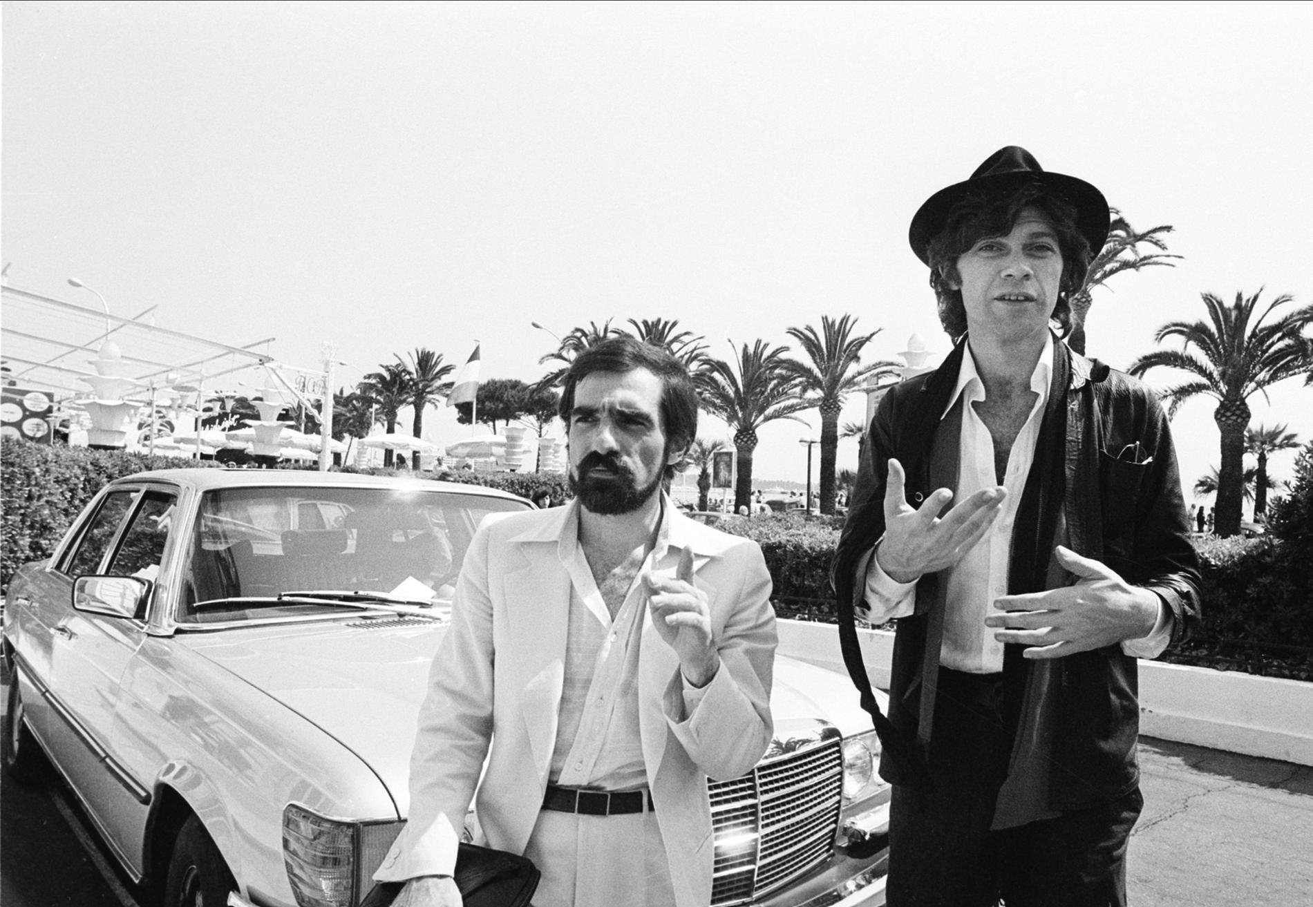 Martin Scorsese och Robbie Robertson 1978. 
