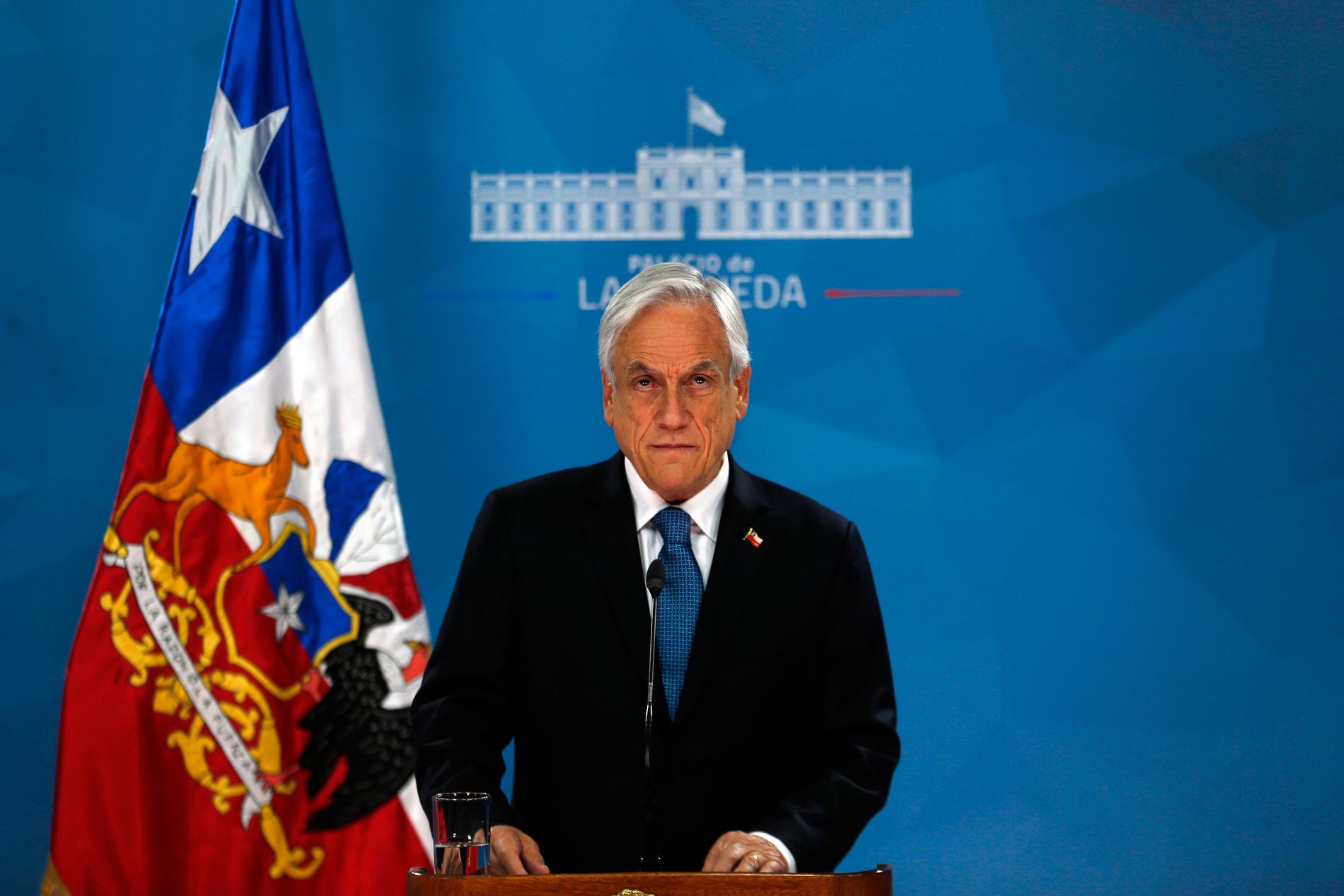 Chiles president Sebastián Piñera.