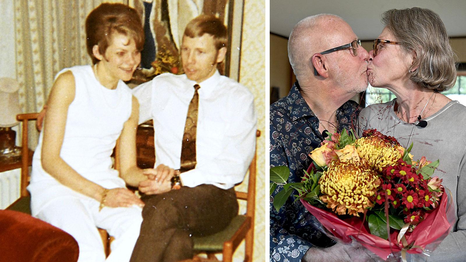 John-Åke och Majvor Andersson träffades via en annons i Aftonbladet 1969 – nu firar de 50 år ihop.