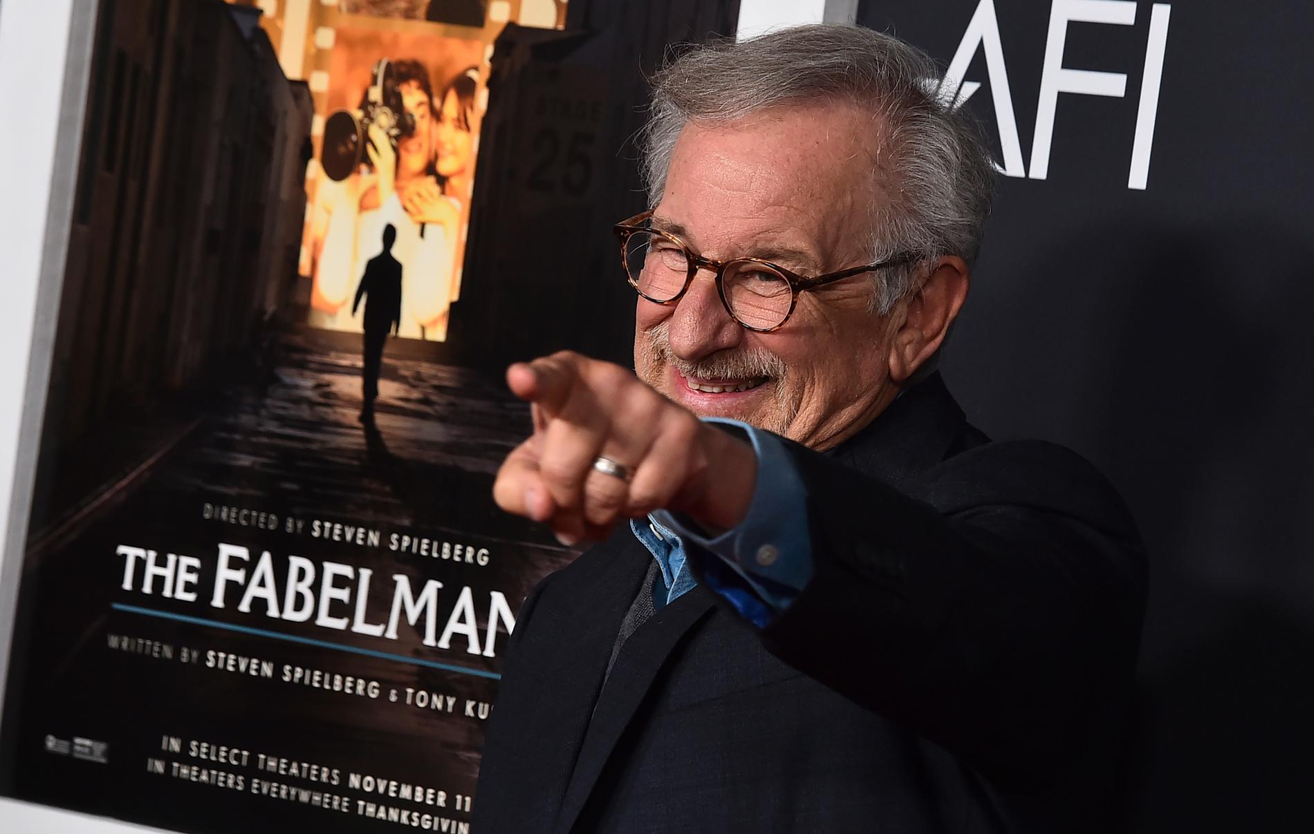 Steven Spielberg blir en av huvudpersonerna på filmfestivalen i Berlin nästa år. Arkivbild.