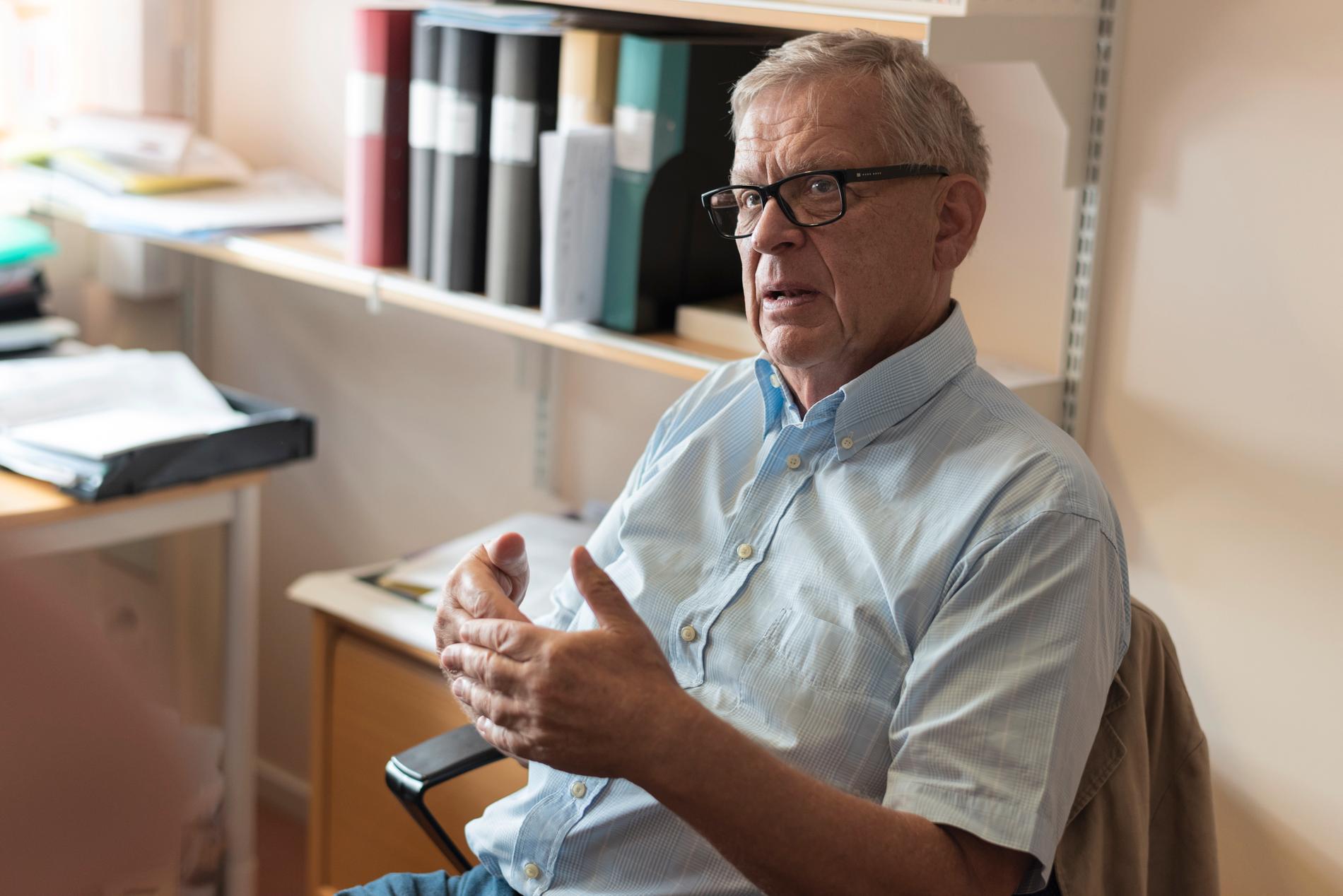 Bengt Winblad, professor vid Karolinska institutet.