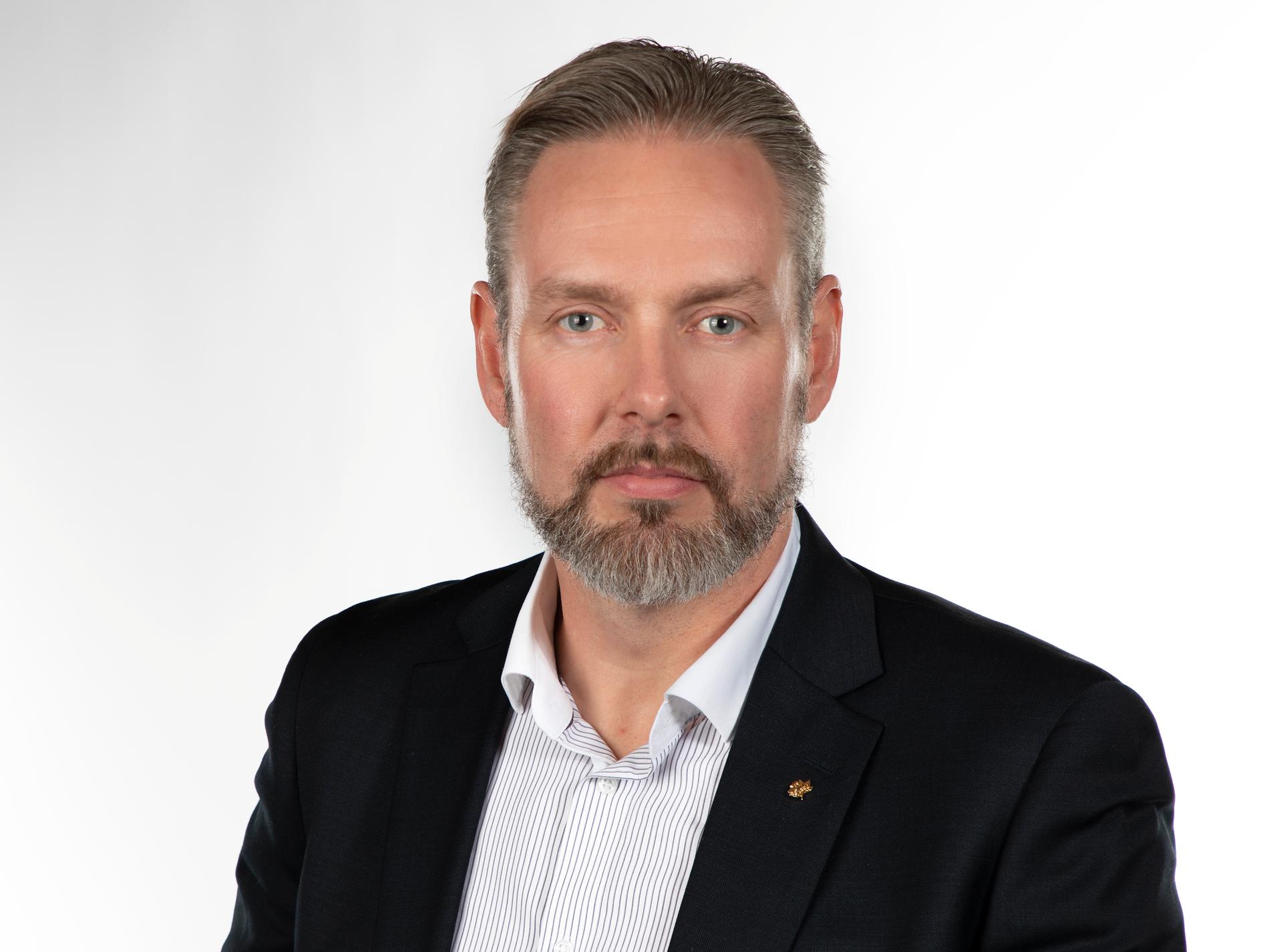 Robert Olesen, distriktsordförande för Socialdemokraterna i Kronoberg.