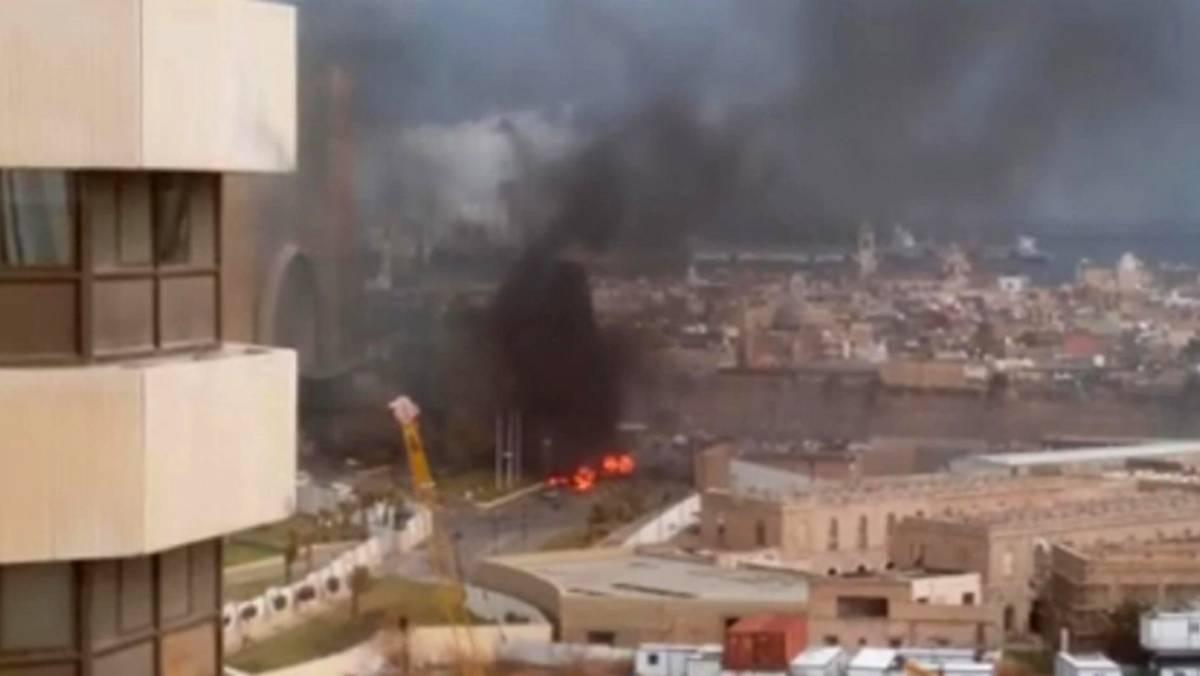 I januari bombade IS ett hotell i Libyens ­huvudstad Tripoli.