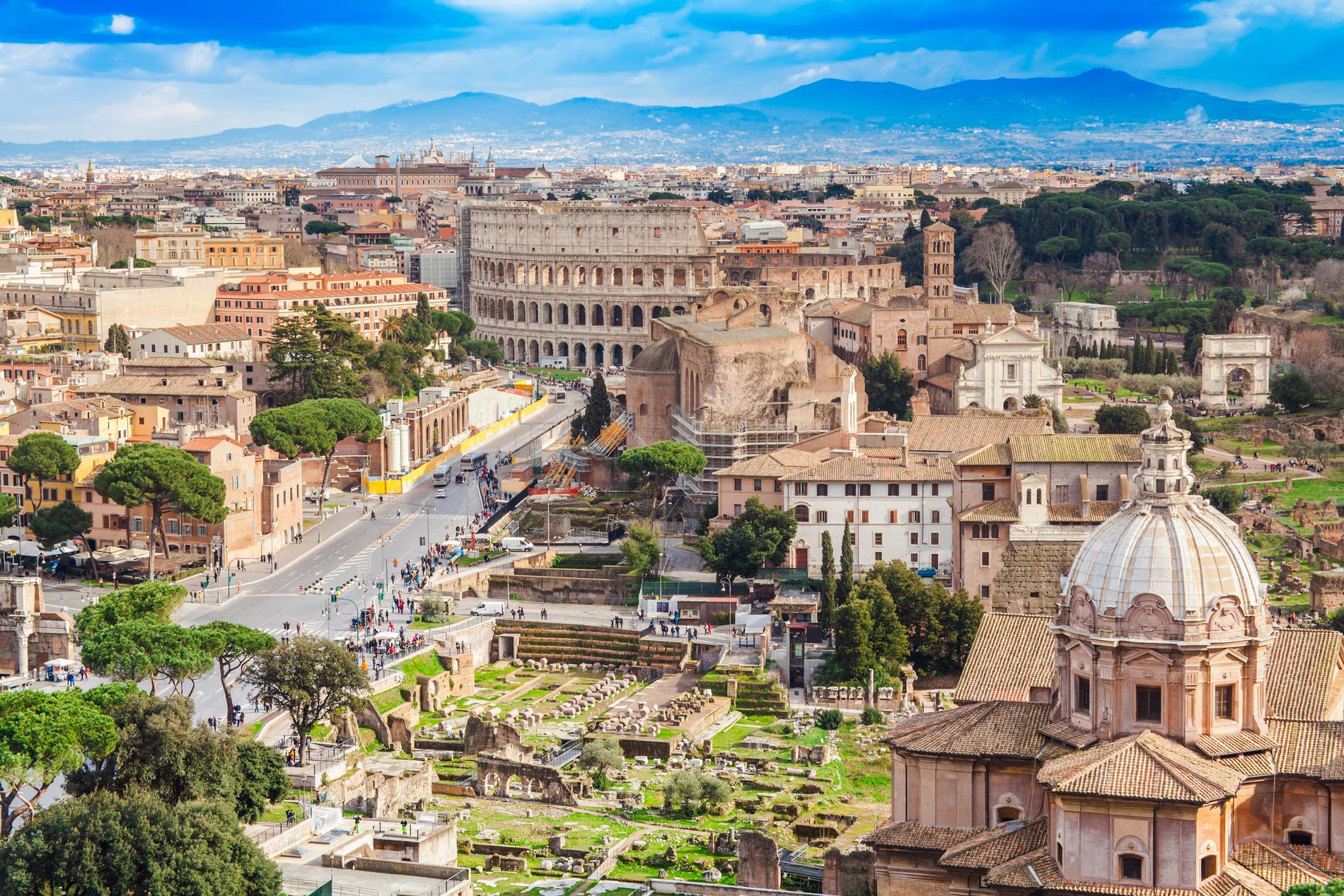 Ryanairs flygningar till Rom dras in till sommaren. 