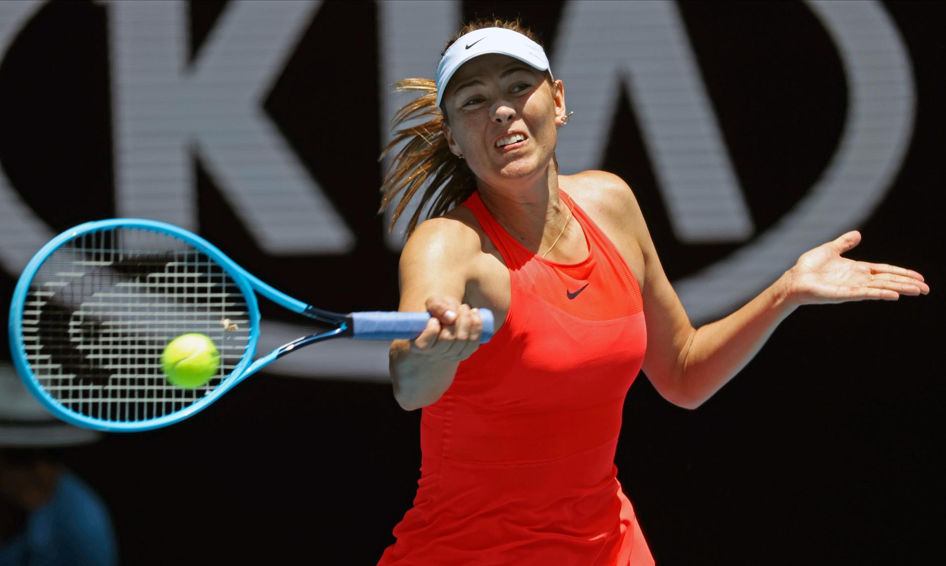 Ryskan Maria Sjarapova har blivit mamma. Under sin tenniskarriär vann hon fem Grand Slam-titlar.