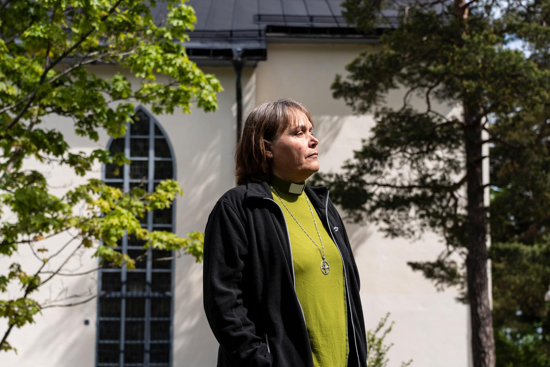 Karin Österby är diakon i Hägerstens församling.