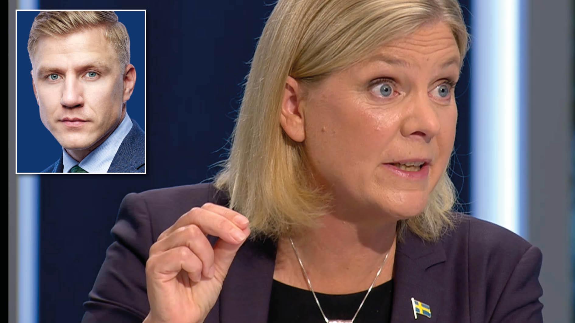 Det kändes som en käftsmäll när jag i går hörde Sveriges statsminister sitta i SVT och skylla ifrån sig. Inte en gång tog Magdalena Andersson ansvar – allt är någon annans fel. Hon tycks inte förstå att medborgarnas säkerhet är statens ansvar, skriver Fredrik Kärrholm.