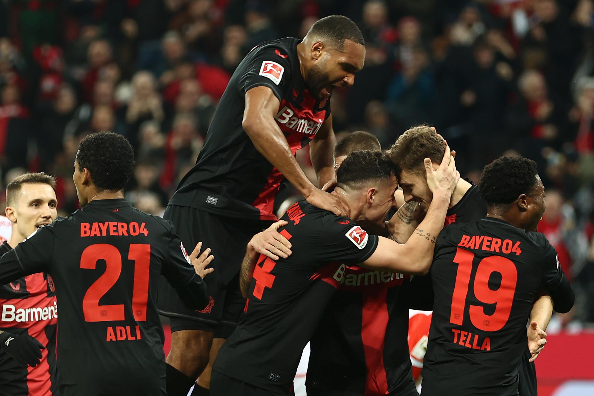 Bayer Leverkusen rycker i toppen av Bundesliga.