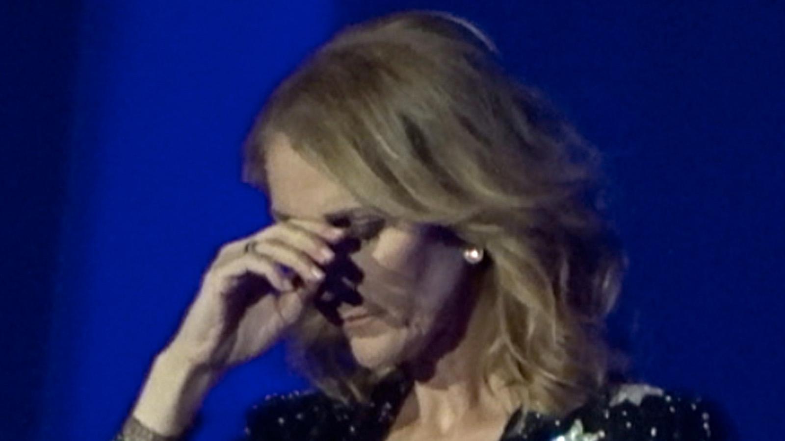 Céline Dion på scen i Las Vegas.