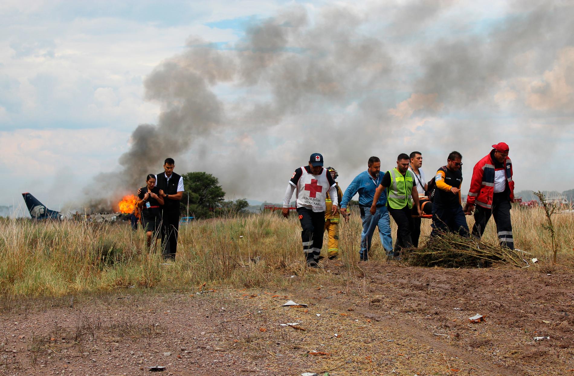 Flygplan störtade i den mexikanska delstaten Durango.