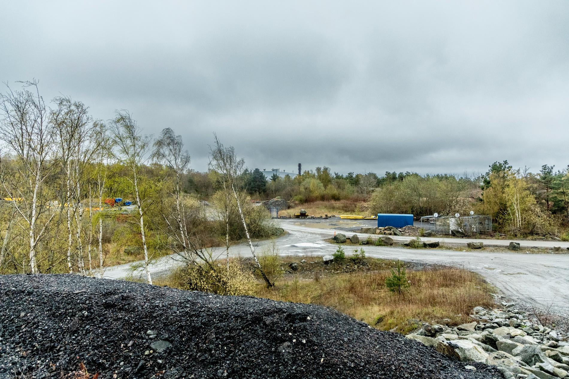 Platsen där Novo Energy (som ägs av Northvolt och Volvo Cars) ska bygga en batterifabrik vid Volvo i Torslanda. Arkivbild.