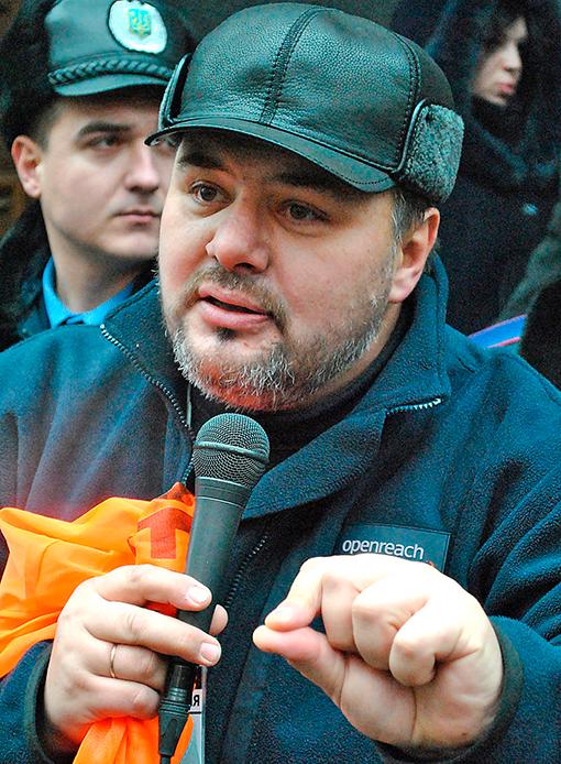 Ruslan Kotsaba, krigskorrespondent för huvudstadskanalen 112 i Ukraina, riskerar 13 års fängelse för landsförräderi.