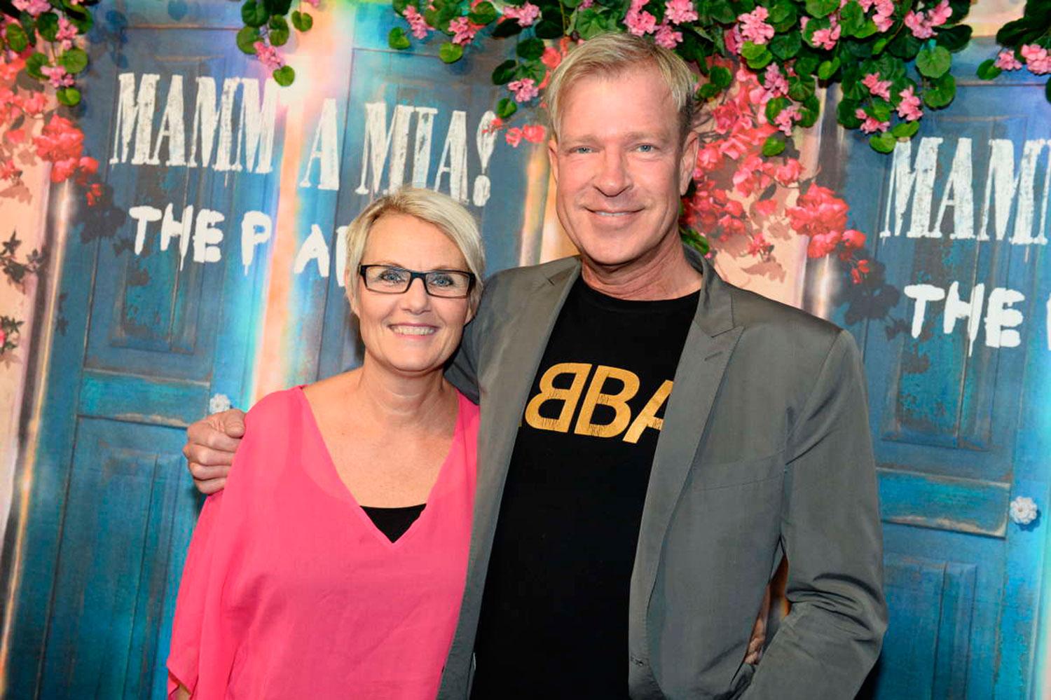 Vad betyder ABBA för dig?
Calle Norlén, manus- och sångtextförfattare, med Åsa Holmgren:
– Allt, hela mitt liv. Jag hade en ABBA-fanclub när jag var 14 år. Åsa var också med.