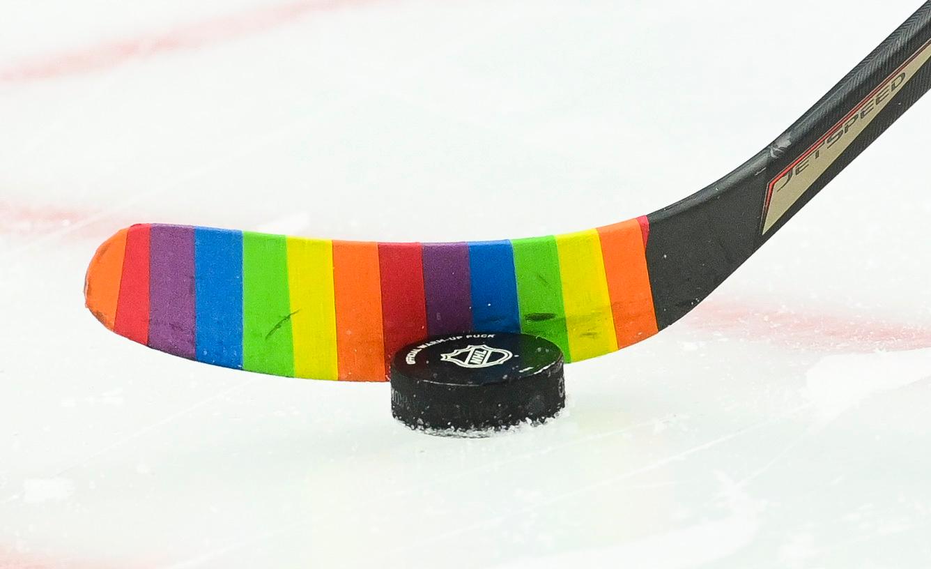 NHL-klubbarna nobbar att stå upp för hbtq-personers rättigheter.