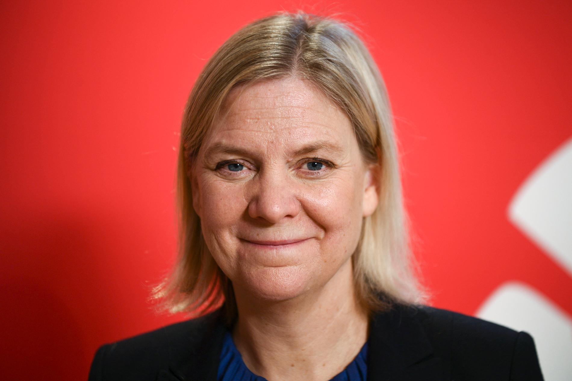 S-ledaren Magdalena Andersson. 