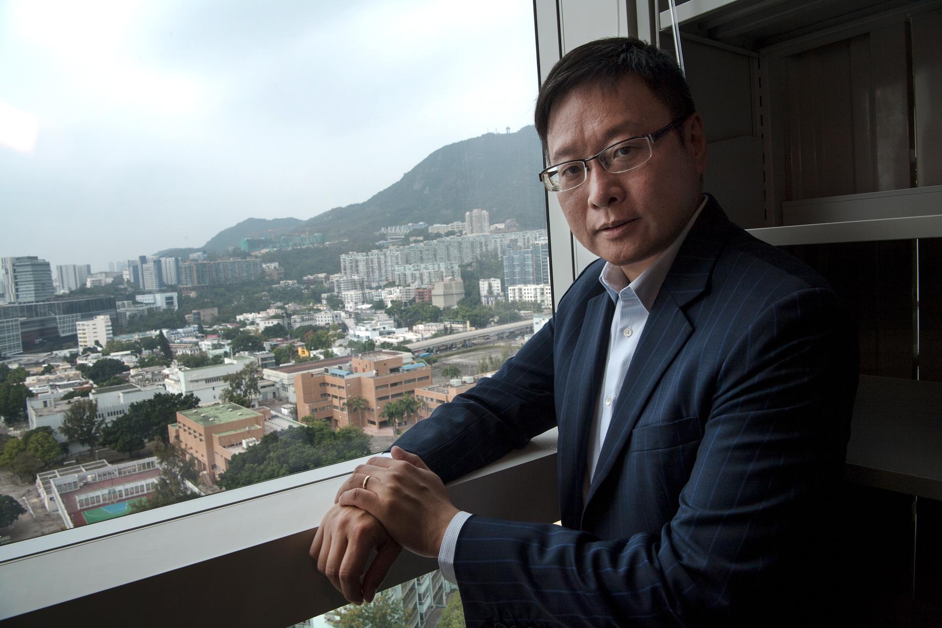 Kenneth Chan, statsvetare i Hongkong.