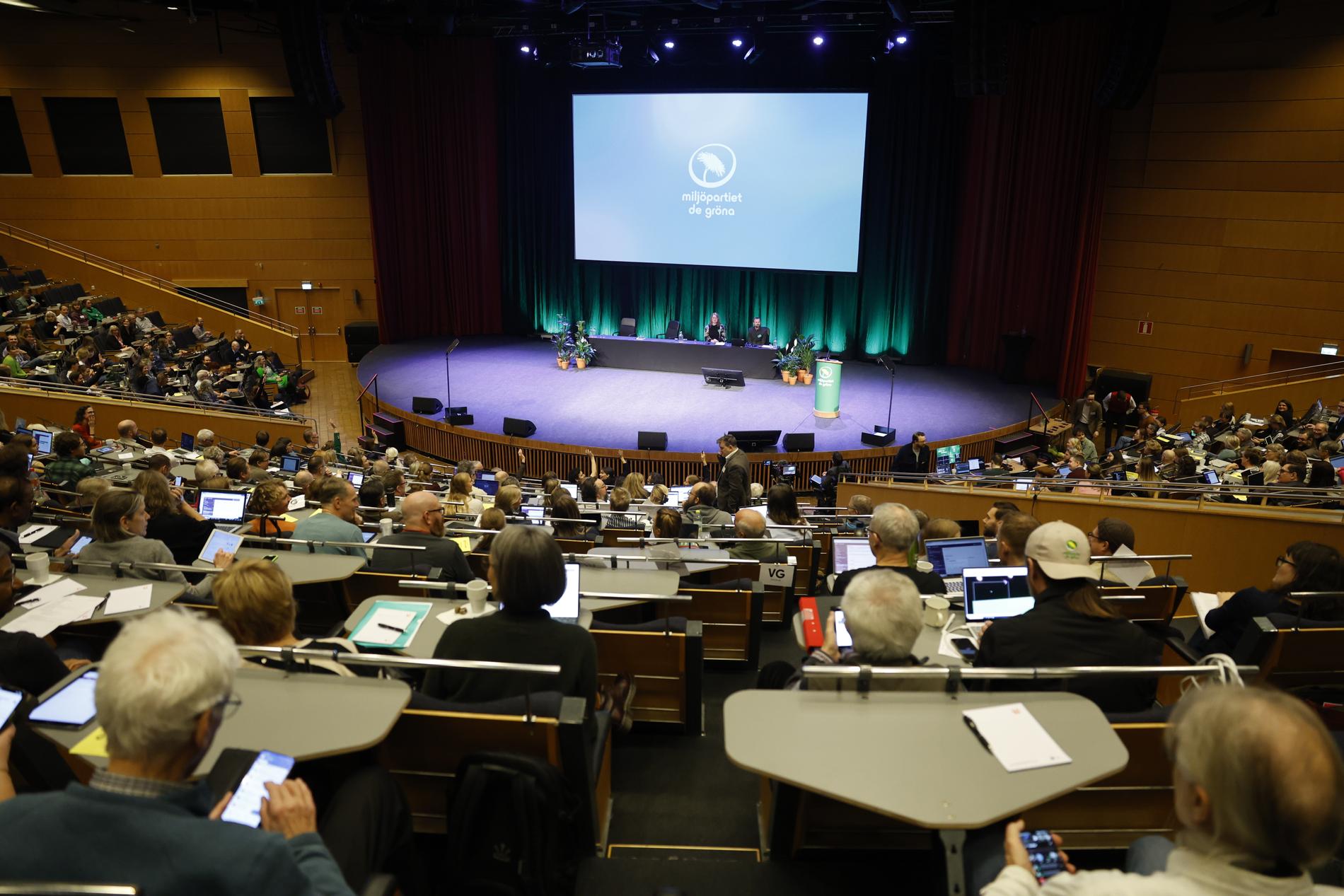 Miljöpartiets kongress hålls i Örebro.