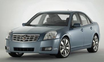 General Motors tog innandömet på en Saab 9-3, ett karbonpapper - och fick fram nya interiören på Cadillac BLS. Utsidan skiljer sig dock åt.