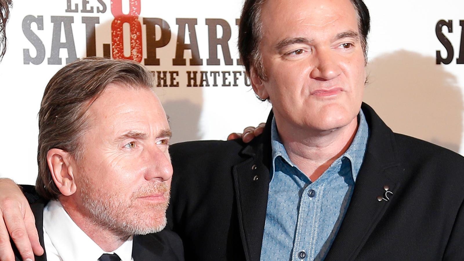 Tim Roth och Quentin Tarantino.