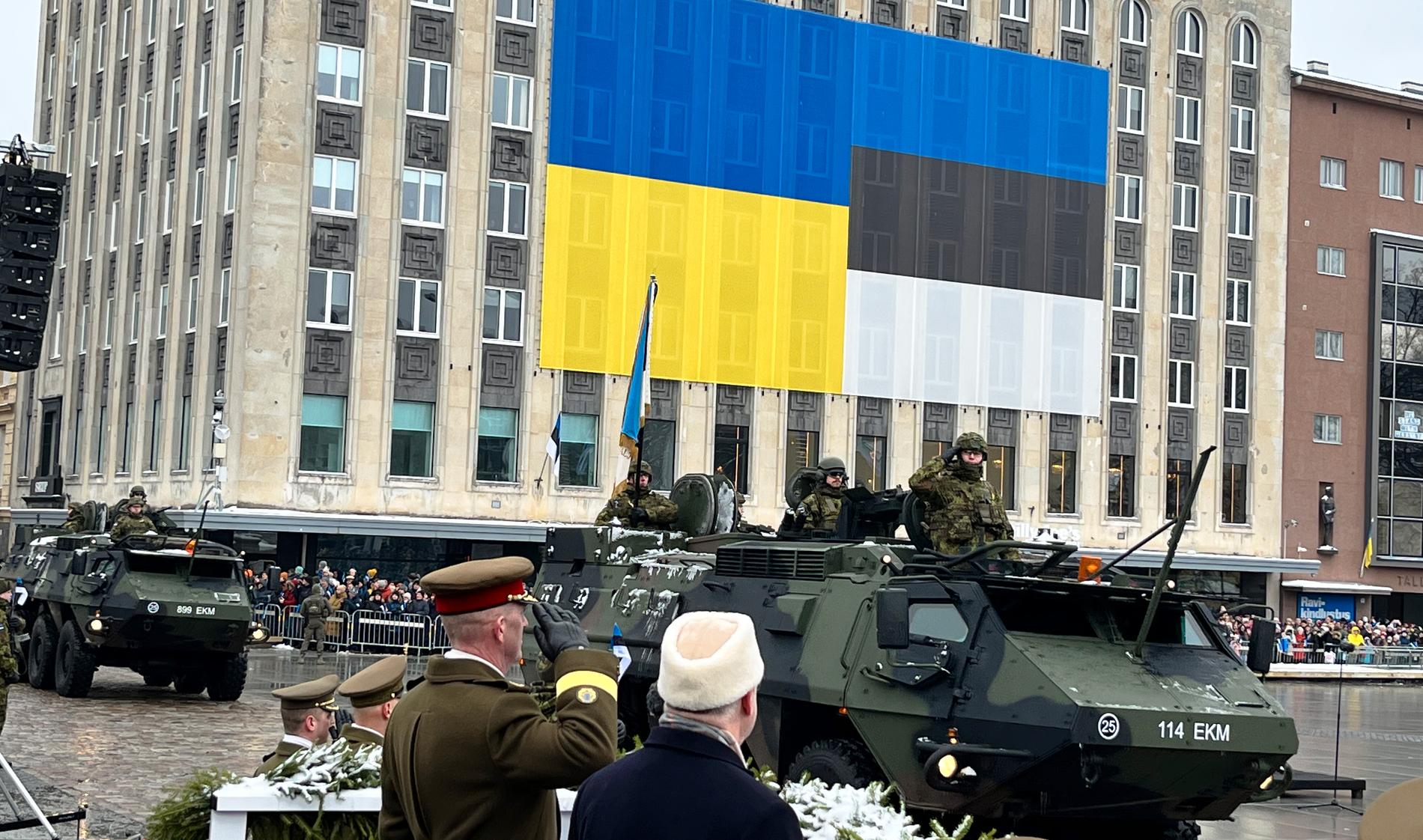 Estland firade sin självständighetsdag i fredags, 24 februari. Men kriget i Ukraina överskuggade det mesta.