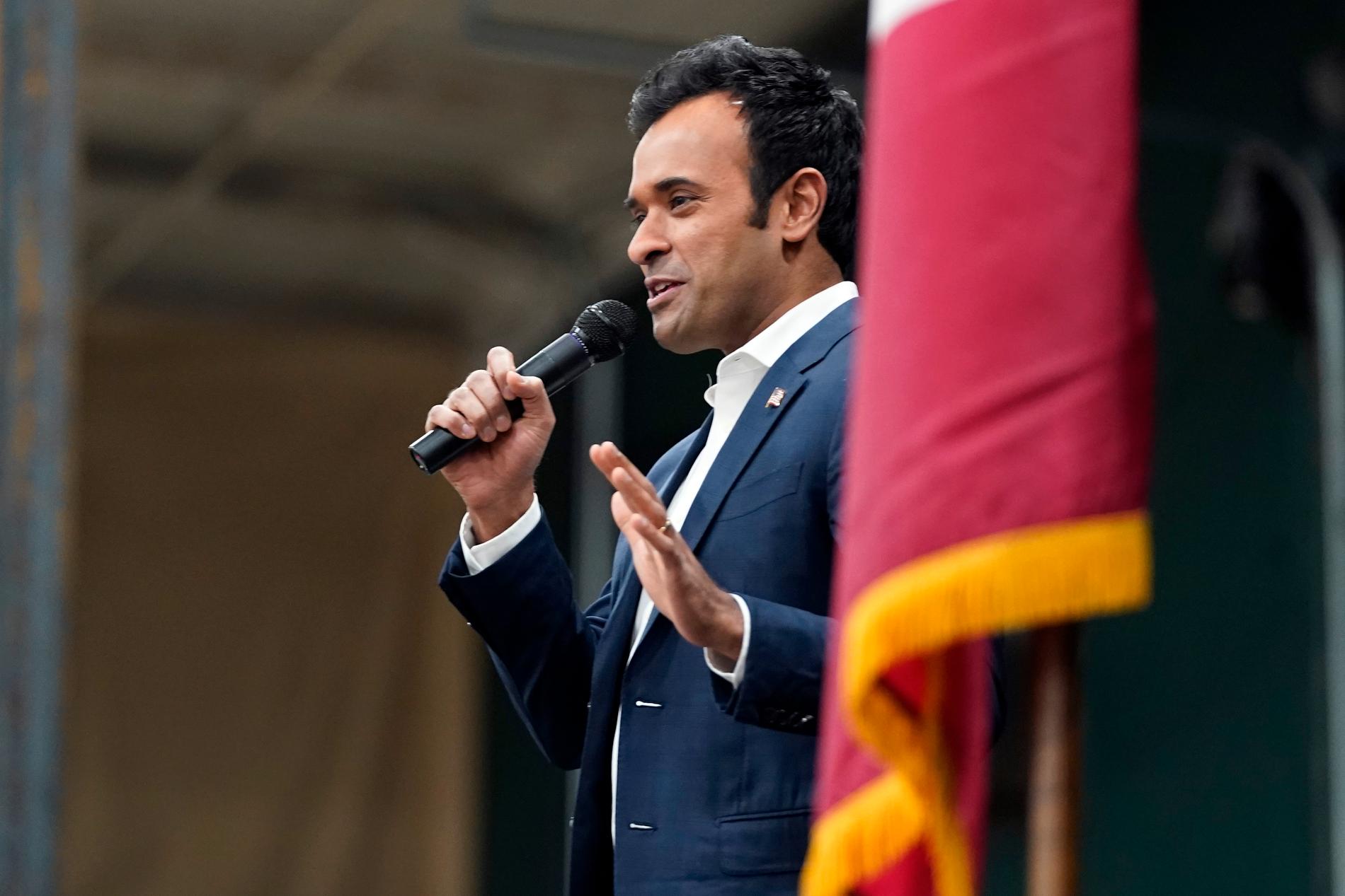 Entreprenören Vivek Ramaswamy hoppar av försöken att bli nominerad som Republikanernas presidentkandidat.
